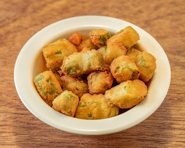Fried Okra.