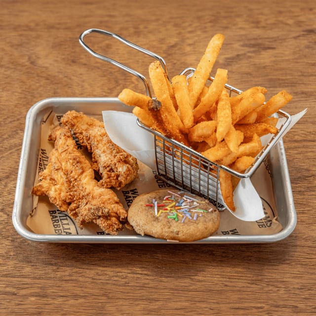 Junior 2-pc Chicken Tenders.