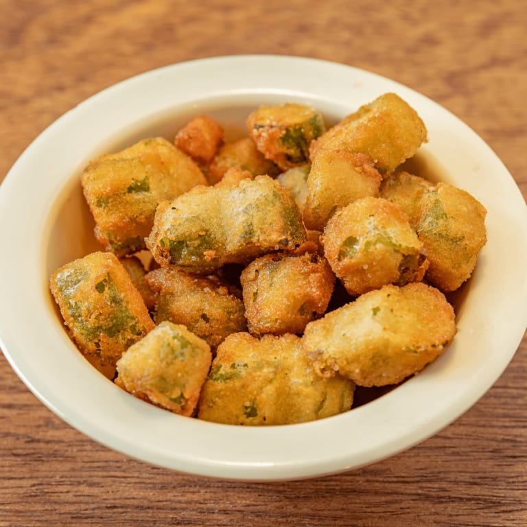 Fried Okra at Its Best