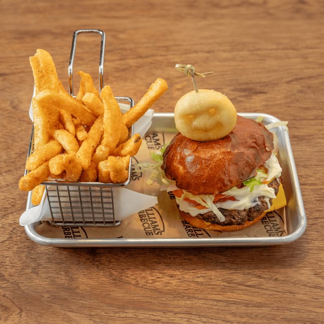 All-American Cheeseburger.