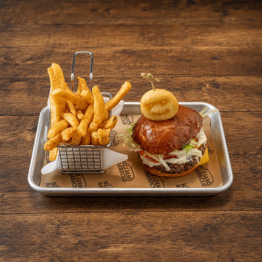 All-American Cheeseburger.
