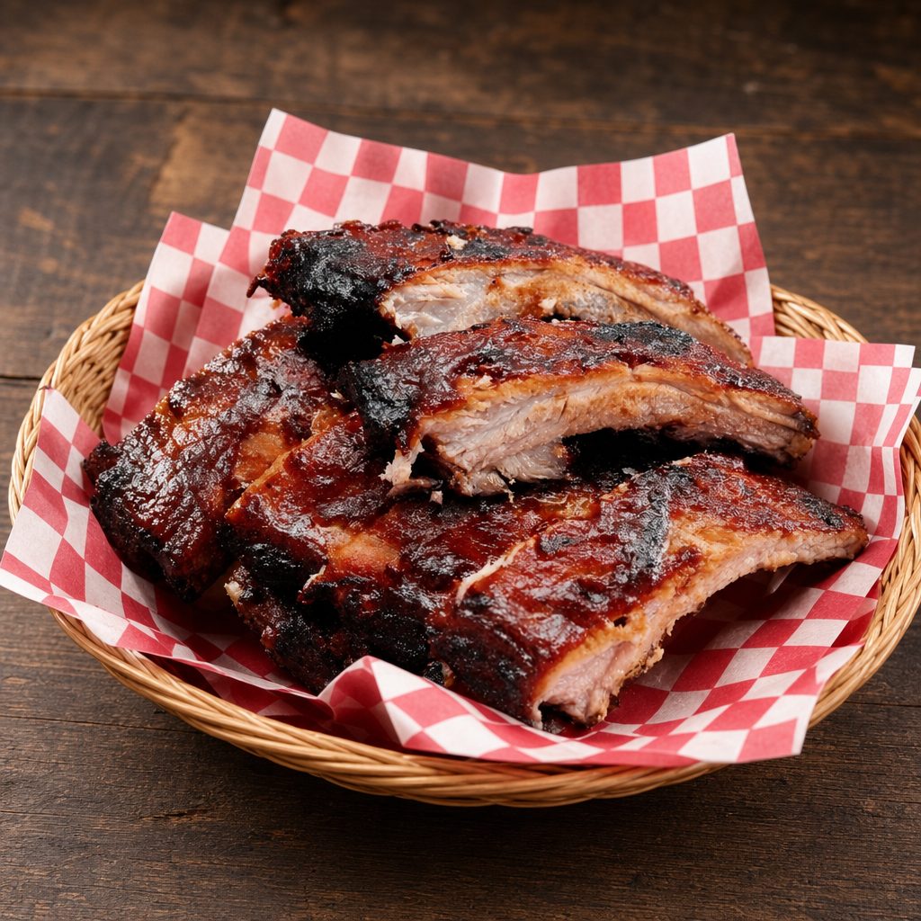 Slab of St. Louis Style Ribs Only.