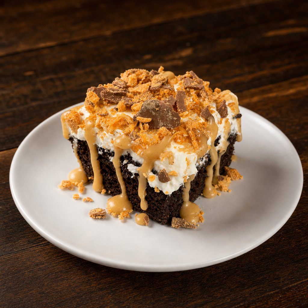 Butterfinger Cake.
