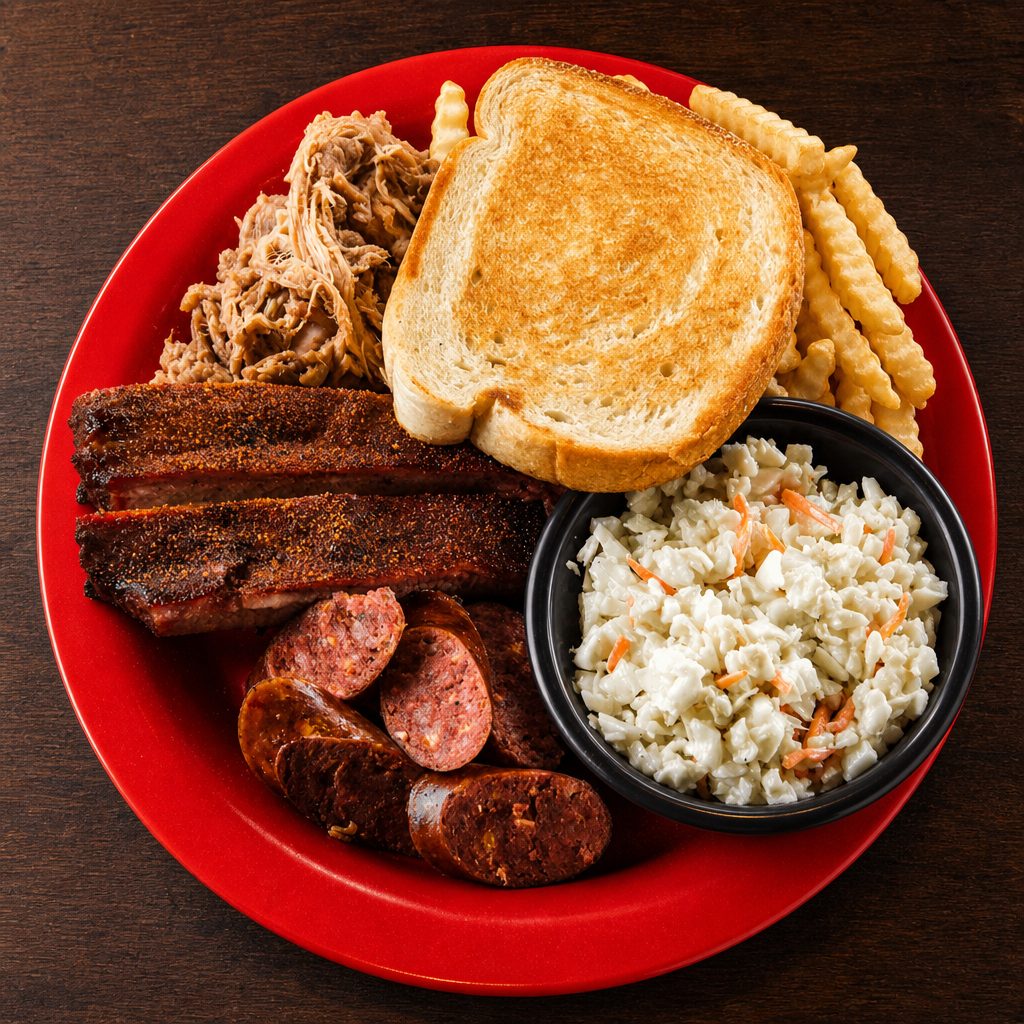 Smokehouse 3 Combo Plates - Pick 3.