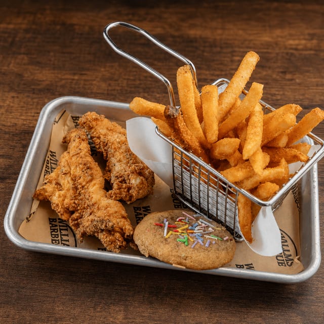 Junior 2-pc Chicken Tenders.