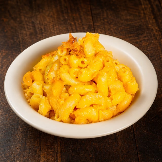 Baked Mac & Cheese.