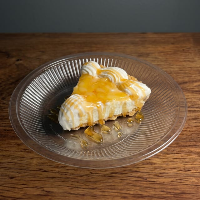 Hot Honey Lemon Cream Pie.