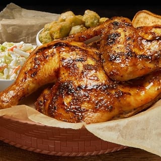 Smoked Half Chicken Plate