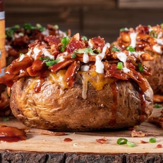 Overloaded BBQ Stuffed Tater